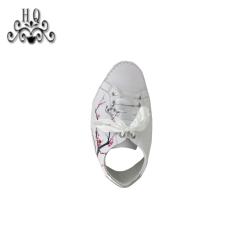 New fashion laser hand-stitched bead nail bead upper semi-finished girls shoes sandals to sample processing custom shoe accessories