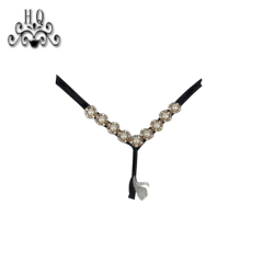 New fashion laser hand-stitched bead nail bead upper semi-finished girls shoes sandals to sample processing custom shoe accessories