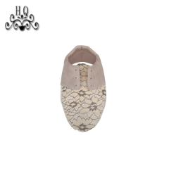 New fashion laser hand-stitched bead nail bead upper semi-finished girls shoes sandals to sample processing custom shoe accessories