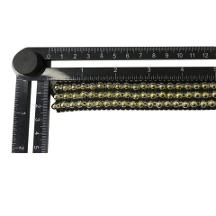 Custom new vamp accessories PP grass woven PU hand nailed beads female sandal face semi-finished accessories wholesale processing