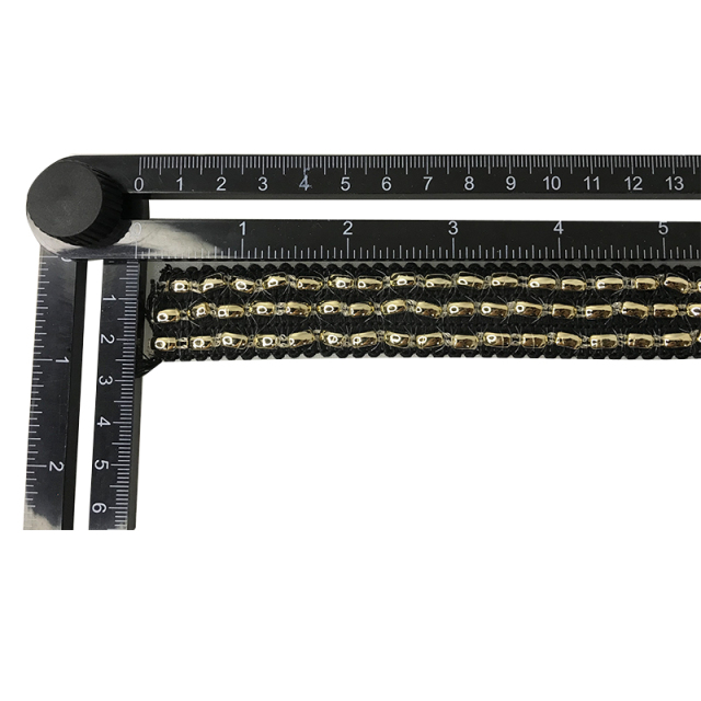 Custom new vamp accessories PP grass woven PU hand nailed beads female sandal face semi-finished accessories wholesale processing