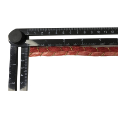 Custom new vamp accessories PP grass woven PU hand nailed beads female sandal face semi-finished accessories wholesale processing