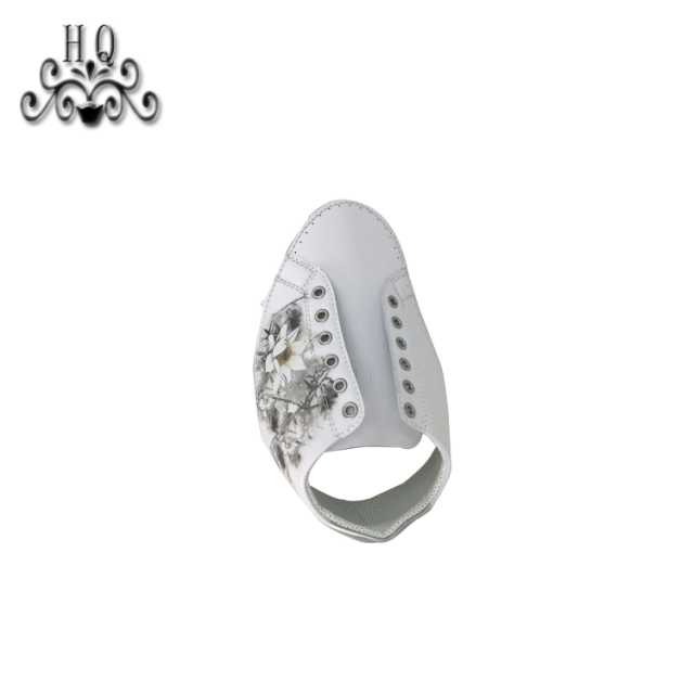 New fashion laser hand-stitched bead nail bead upper semi-finished girls shoes sandals to sample processing custom shoe accessories