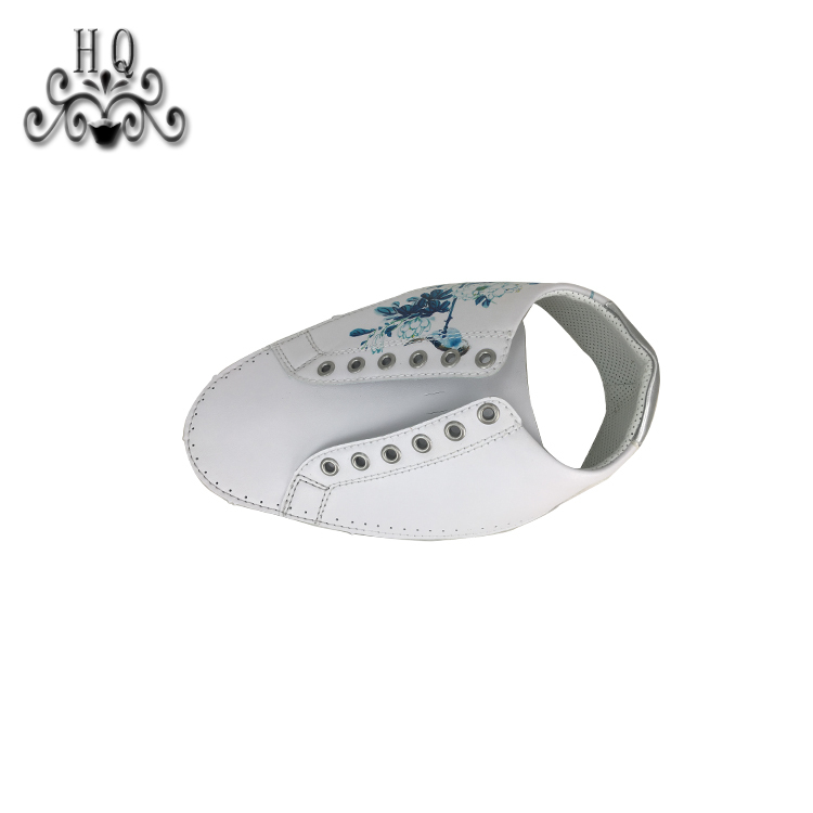 New fashion laser hand-stitched bead nail bead upper semi-finished girls shoes sandals to sample processing custom shoe accessories