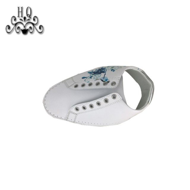 New fashion laser hand-stitched bead nail bead upper semi-finished girls shoes sandals to sample processing custom shoe accessories