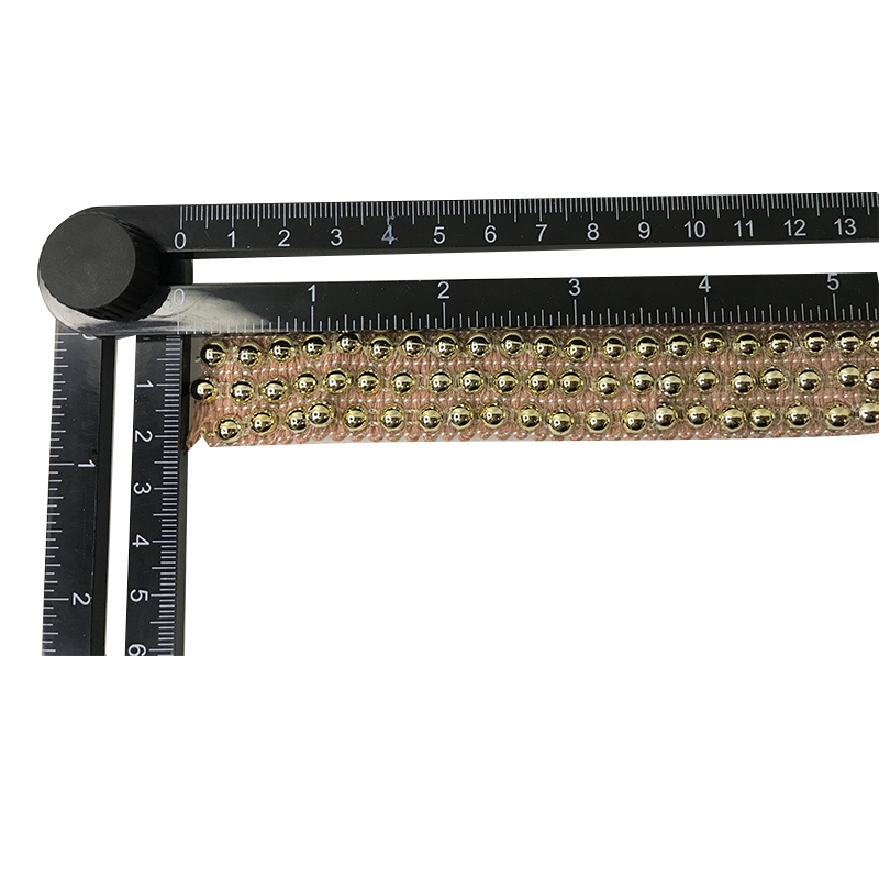 Custom new vamp accessories PP grass woven PU hand nailed beads female sandal face semi-finished accessories wholesale processing