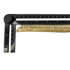 Custom new vamp accessories PP grass woven PU hand nailed beads female sandal face semi-finished accessories wholesale processing