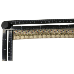 Custom new vamp accessories PP grass woven PU hand nailed beads female sandal face semi-finished accessories wholesale processing