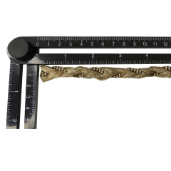 Custom new vamp accessories PP grass woven PU hand nailed beads female sandal face semi-finished accessories wholesale processing