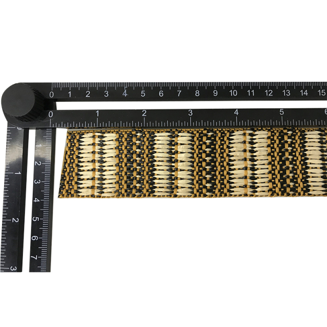 Custom new vamp accessories PP grass woven PU hand nailed beads female sandal face semi-finished accessories wholesale processing