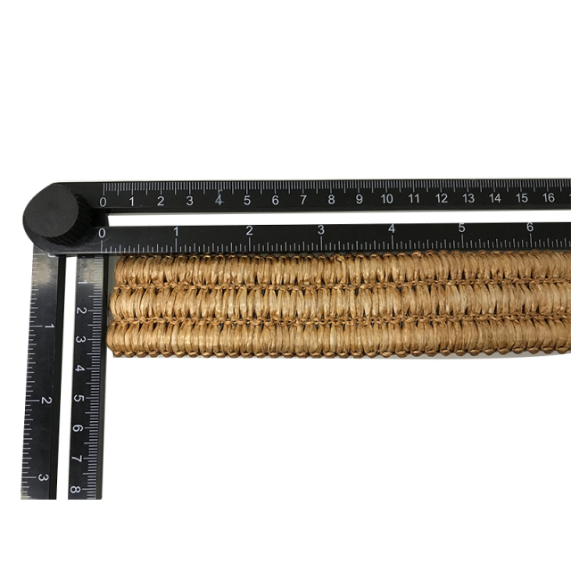 Custom new vamp accessories PP grass woven PU hand nailed beads female sandal face semi-finished accessories wholesale processing