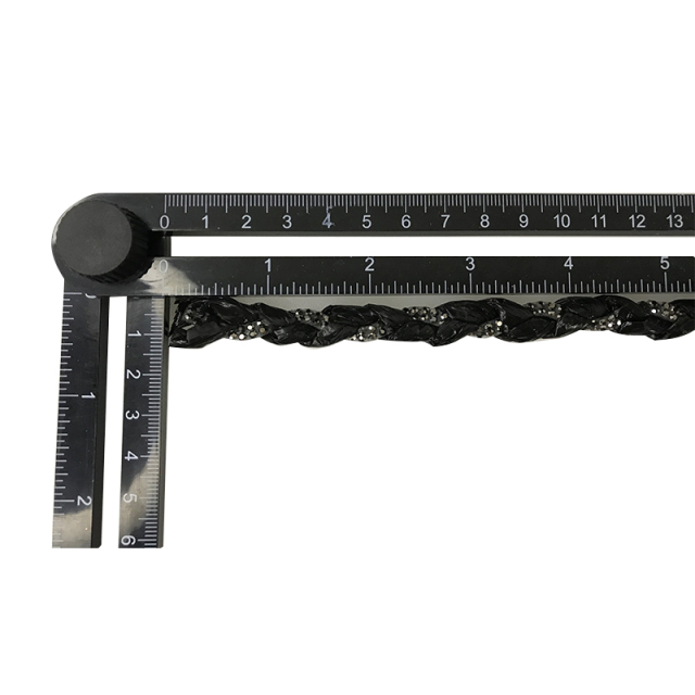 Custom new vamp accessories PP grass woven PU hand nailed beads female sandal face semi-finished accessories wholesale processing