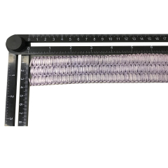 Custom new vamp accessories PP grass woven PU hand nailed beads female sandal face semi-finished accessories wholesale processing