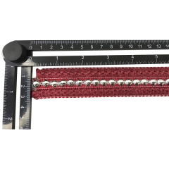 Custom new vamp accessories PP grass woven PU hand nailed beads female sandal face semi-finished accessories wholesale processing