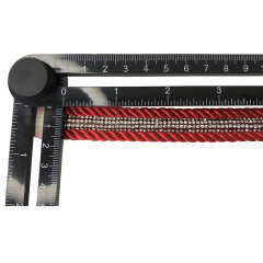 Custom new vamp accessories PP grass woven PU hand nailed beads female sandal face semi-finished accessories wholesale processing