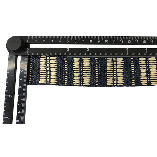 Custom new vamp accessories PP grass woven PU hand nailed beads female sandal face semi-finished accessories wholesale processing