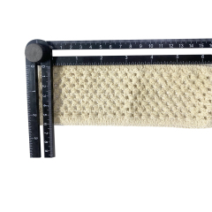 Custom new vamp accessories PP grass woven PU hand nailed beads female sandal face semi-finished accessories wholesale processing