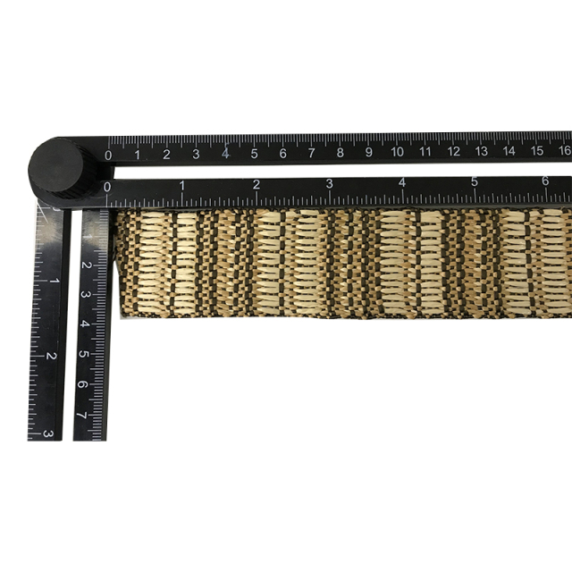 Custom new vamp accessories PP grass woven PU hand nailed beads female sandal face semi-finished accessories wholesale processing