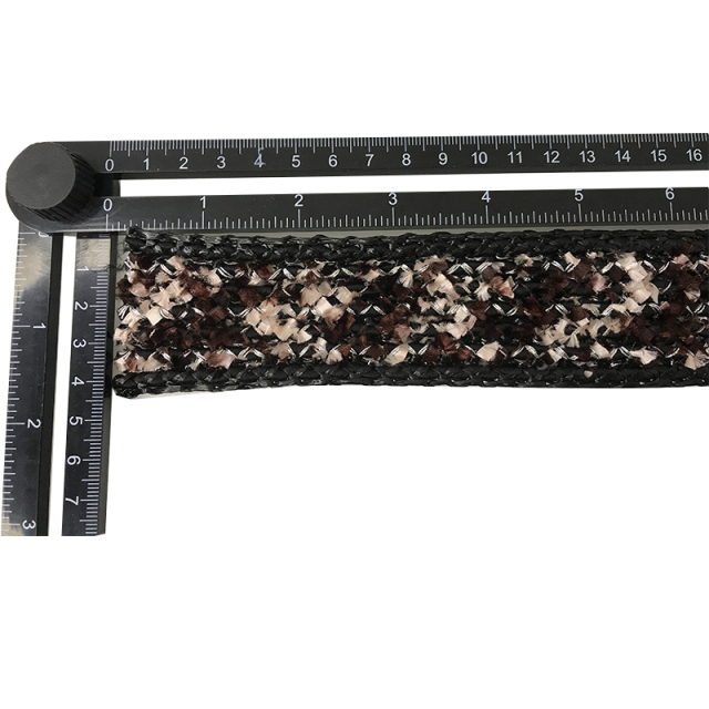 Custom new vamp accessories PP grass woven PU hand nailed beads female sandal face semi-finished accessories wholesale processing