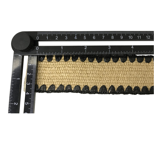 Custom new vamp accessories PP grass woven PU hand nailed beads female sandal face semi-finished accessories wholesale processing