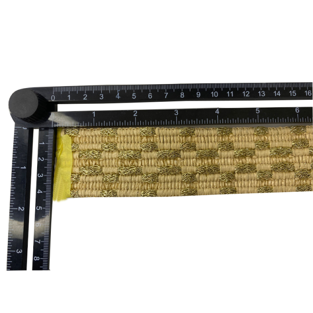 Custom new vamp accessories PP grass woven PU hand nailed beads female sandal face semi-finished accessories wholesale processing