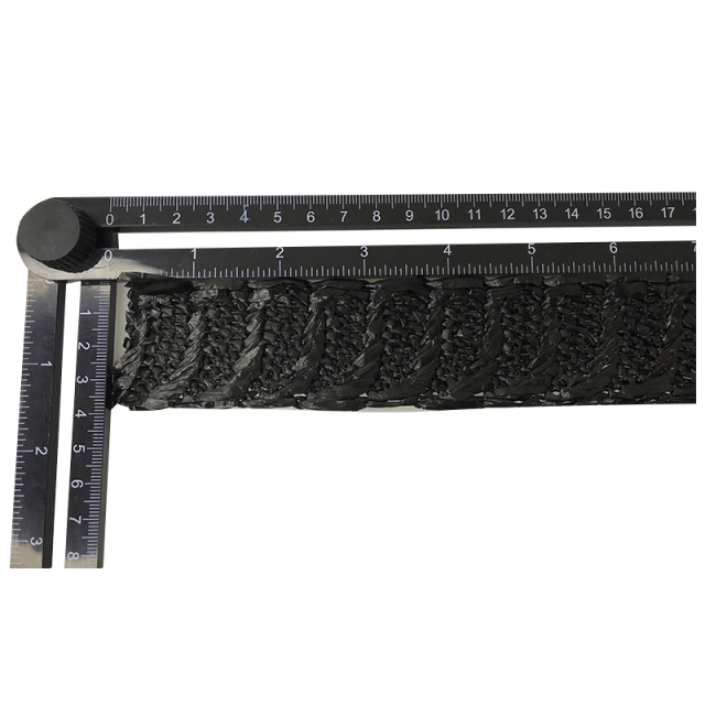 Custom new vamp accessories PP grass woven PU hand nailed beads female sandal face semi-finished accessories wholesale processing