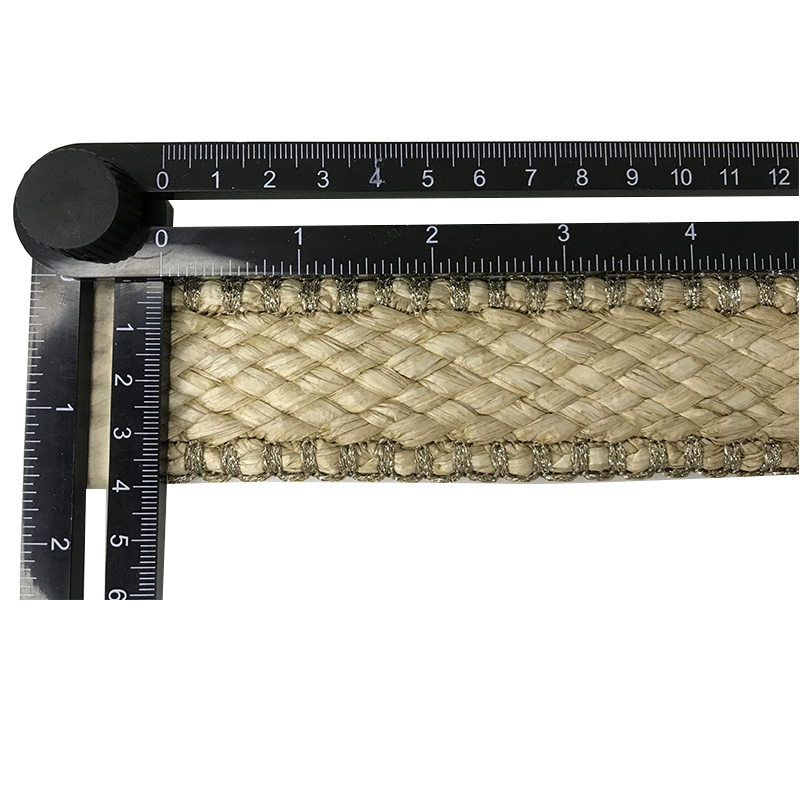Custom new vamp accessories PP grass woven PU hand nailed beads female sandal face semi-finished accessories wholesale processing