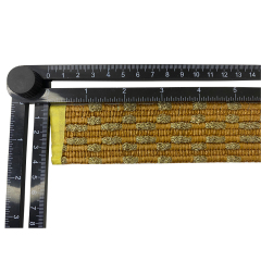 Custom new vamp accessories PP grass woven PU hand nailed beads female sandal face semi-finished accessories wholesale processing