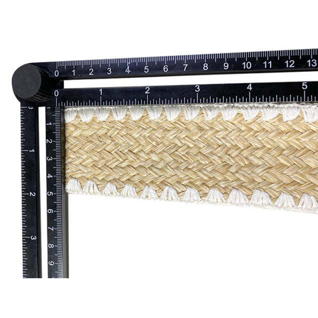 Custom new vamp accessories PP grass woven PU hand nailed beads female sandal face semi-finished accessories wholesale processing