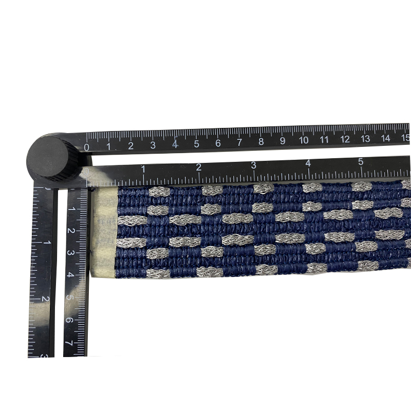 Custom new vamp accessories PP grass woven PU hand nailed beads female sandal face semi-finished accessories wholesale processing