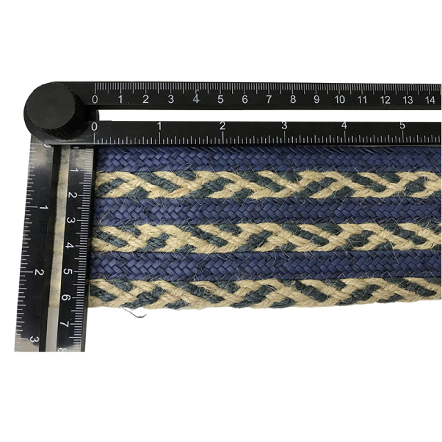 Custom new vamp accessories PP grass woven PU hand nailed beads female sandal face semi-finished accessories wholesale processing