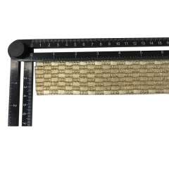 Custom new vamp accessories PP grass woven PU hand nailed beads female sandal face semi-finished accessories wholesale processing