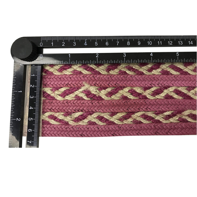Custom new vamp accessories PP grass woven PU hand nailed beads female sandal face semi-finished accessories wholesale processing