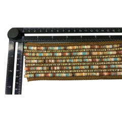 Custom new vamp accessories PP grass woven PU hand nailed beads female sandal face semi-finished accessories wholesale processing