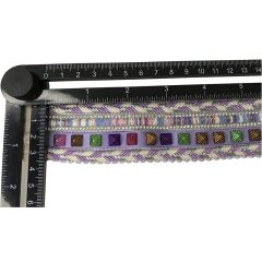 Custom new vamp accessories PP grass woven PU hand nailed beads female sandal face semi-finished accessories wholesale processing