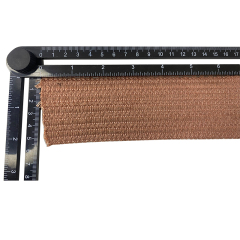 Custom new vamp accessories PP grass woven PU hand nailed beads female sandal face semi-finished accessories wholesale processing