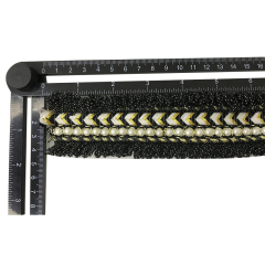 Custom new vamp accessories PP grass woven PU hand nailed beads female sandal face semi-finished accessories wholesale processing
