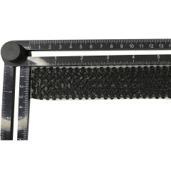 Custom new vamp accessories PP grass woven PU hand nailed beads female sandal face semi-finished accessories wholesale processing