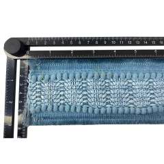 Custom new vamp accessories PP grass woven PU hand nailed beads female sandal face semi-finished accessories wholesale processing