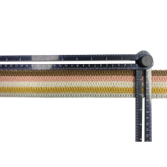 Custom new vamp accessories PP grass woven PU hand nailed beads female sandal face semi-finished accessories wholesale processing