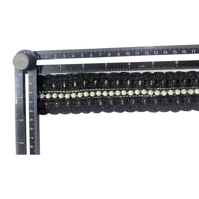 Custom new vamp accessories PP grass woven PU hand nailed beads female sandal face semi-finished accessories wholesale processing