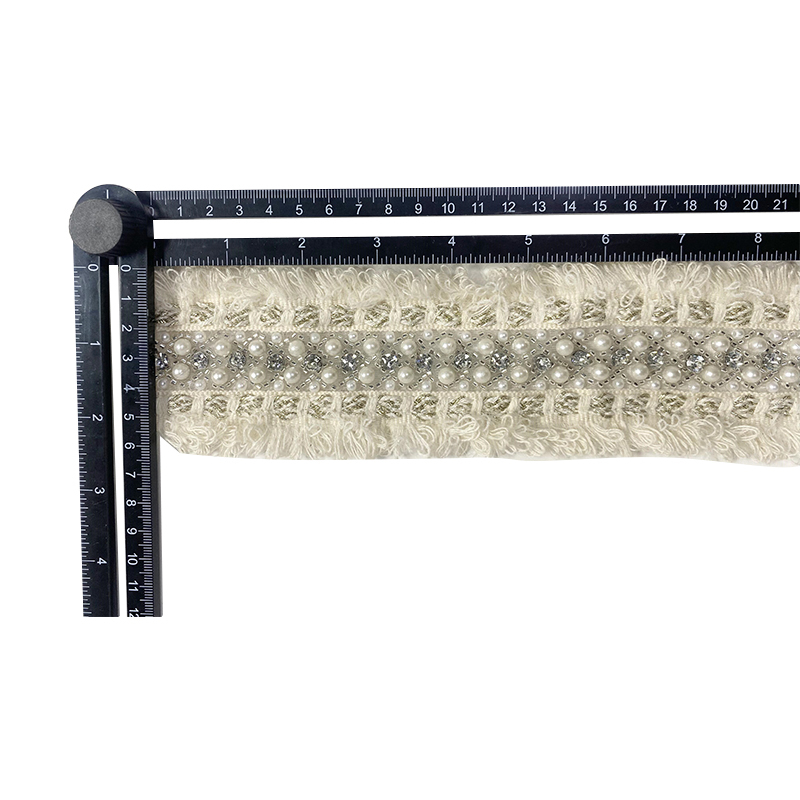 Custom new vamp accessories PP grass woven PU hand nailed beads female sandal face semi-finished accessories wholesale processing