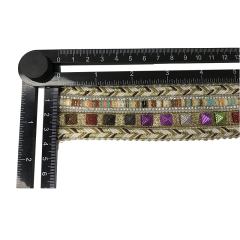 Custom new vamp accessories PP grass woven PU hand nailed beads female sandal face semi-finished accessories wholesale processing