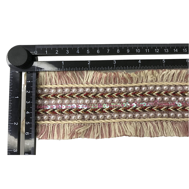 Custom new vamp accessories PP grass woven PU hand nailed beads female sandal face semi-finished accessories wholesale processing
