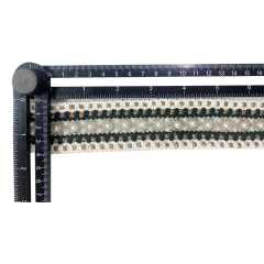 Custom new vamp accessories PP grass woven PU hand nailed beads female sandal face semi-finished accessories wholesale processing