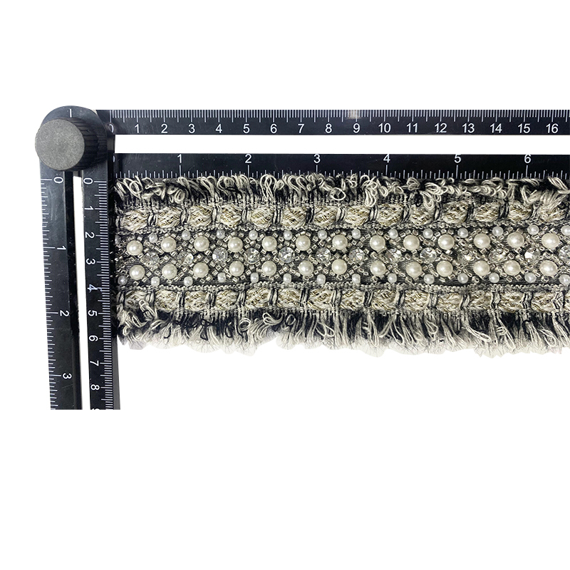Custom new vamp accessories PP grass woven PU hand nailed beads female sandal face semi-finished accessories wholesale processing
