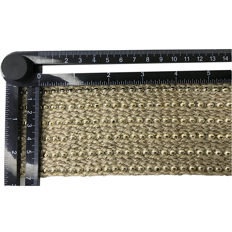 Custom new vamp accessories PP grass woven PU hand nailed beads female sandal face semi-finished accessories wholesale processing