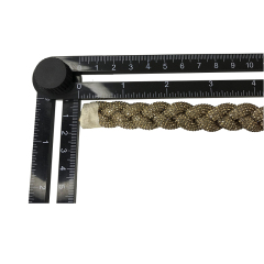 Custom new vamp accessories PU draw rope braided hand nailed bead female sandal face semi-finished accessories wholesale processing