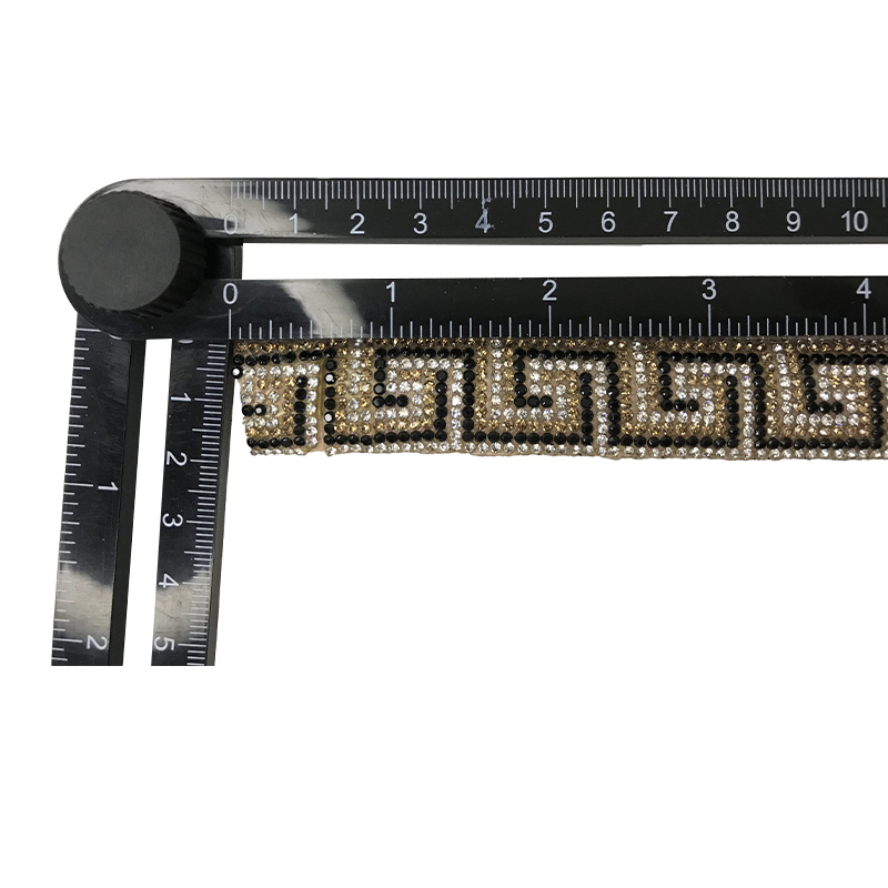 Custom new vamp accessories PU draw rope braided hand nailed bead female sandal face semi-finished accessories wholesale processing