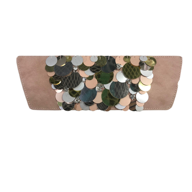 Custom new vamp accessories PP grass woven PU hand nailed beads female sandal face semi-finished accessories wholesale processing
